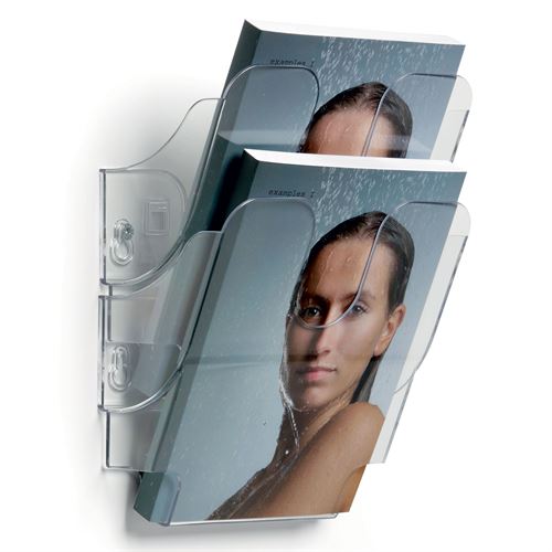 Flexiplus 2xA5 brochureholder til væg