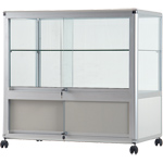 Disk med underskab glasmontre