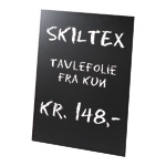Selvkl&aelig;bende tavlefolie