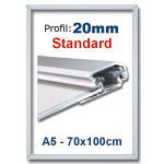 Alu 20mm Snapramme