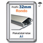 A1 Rondo Snaprammer med 32mm profil