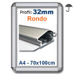 Alu Rondo 32mm Snaprammer
