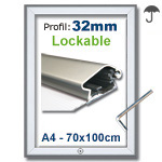 Lockable 32mm Snaprammer