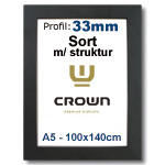 CROWN Snaprammer med 33ml profil
