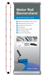 Motor Roll banner Display