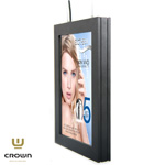A4 CROWN LED Dobbeltsidet Plakatrammer