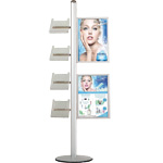 Multistand 18 - Brochureholder m/ slide-in