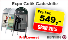 Expo Gotik Gadeskilte