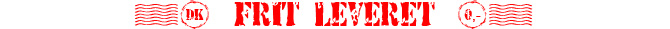 Frit leveret!