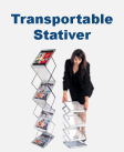 Transportabel Brochurestativer