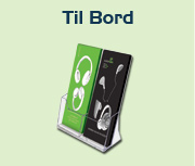 Brochureholdere til bord