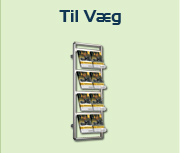 Brochureholdere til V&aelig;g