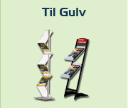 Brochureholdere til Gulv