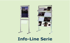 Info-line brochureholdere