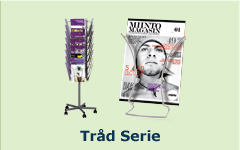 Tr&aring;d brochureholdere