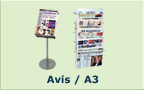 Avis / A3 Holdere