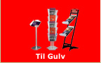 Brochureholdere til Gulv