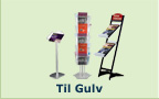 Brochureholdere til Gulv