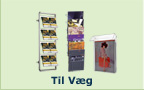 Brochureholdere til V&aelig;g