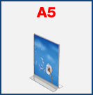 A5 Menukortholder