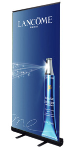 Skiltex S&oslash;lv roll up med banner & print