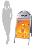 Expo Gotik LUX Gadeskilt - S�lv