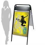 Expo Logo Gadeskilt - Sort