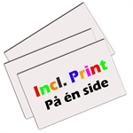 3mm Plade - Incl. print p� �n side
