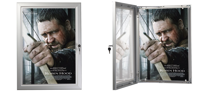 Posterbox m/ l�s 