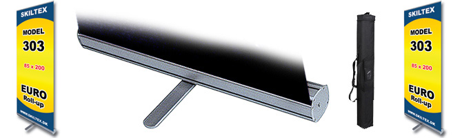 Roll-Up Euro Luxus Banner Display
