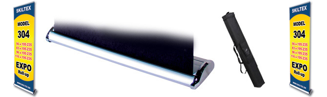 Roll-Up Expo Banner Display
