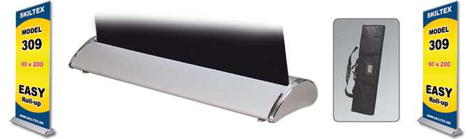 Roll-Up Easy Banner Display