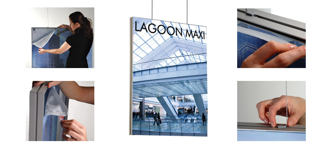 Lagoon Maxi Ramme Dobbeltsidet