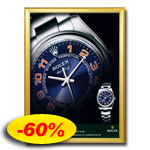 Guld 32 mm snapramme