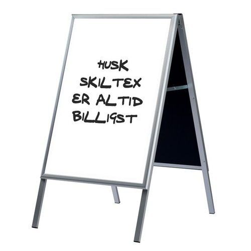 Whiteboard A-skilt