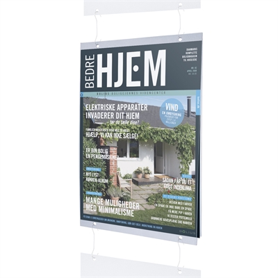 APET Plastlomme med 4 øjer - A4