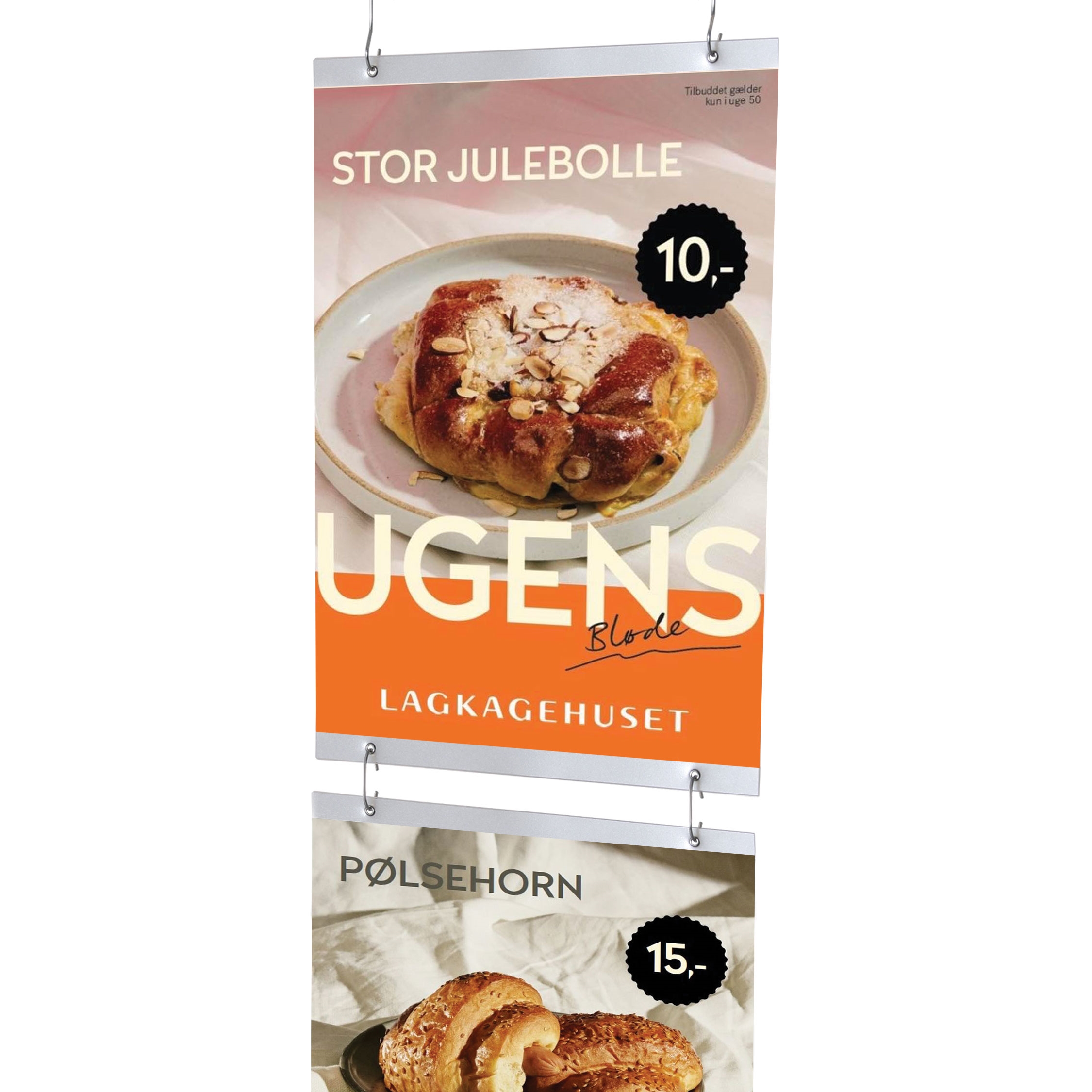 APET Plastlomme med 4 øjer - A4