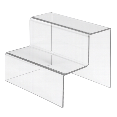 Akryl Display Trappe - 2 Trin - 220 x 180 x 160 mm