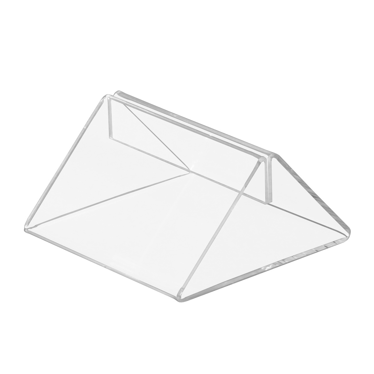 Akryl Skiltefod til bord - 10 cm 