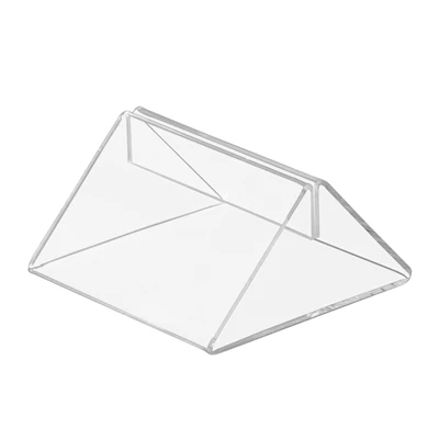 Akryl Skiltefod til bord - 10 cm 