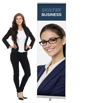 BUSINESS roll up banner inkl. print - 60 x 200 cm