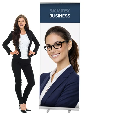 BUSINESS roll up banner inkl. print - 80 x 200 cm