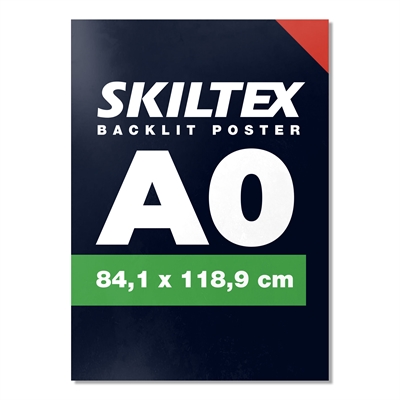 A0 Plakat - Backlight med eget tryk