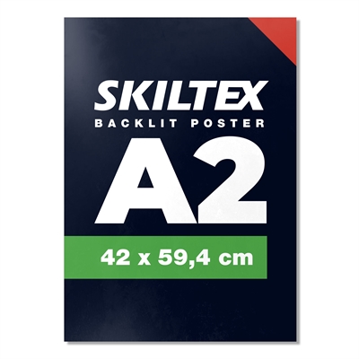A2 Plakat - Backlight med eget tryk