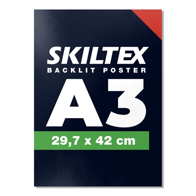 A3 Plakat - Backlight med eget tryk