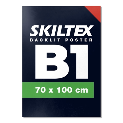 B1 - 70x100 cm Plakat - Backlight med eget tryk