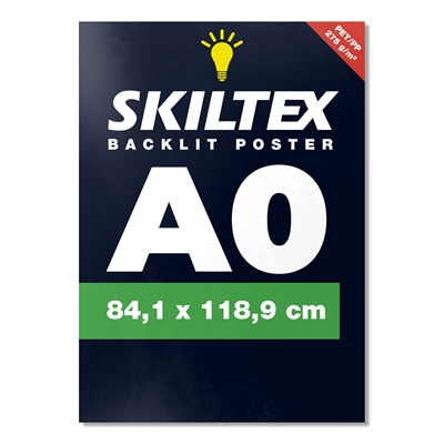 Backlit plakat med eget tryk - A0
