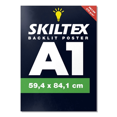 Backlit plakat med eget tryk - A1