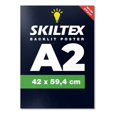 Backlit plakat med eget tryk - A2