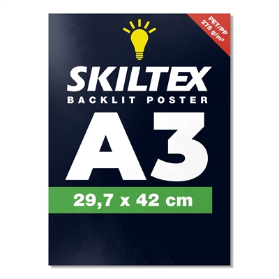A3 Plakat - Backlight med eget tryk